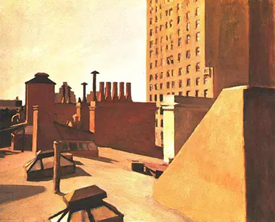 Großstadtdächer Edward Hopper